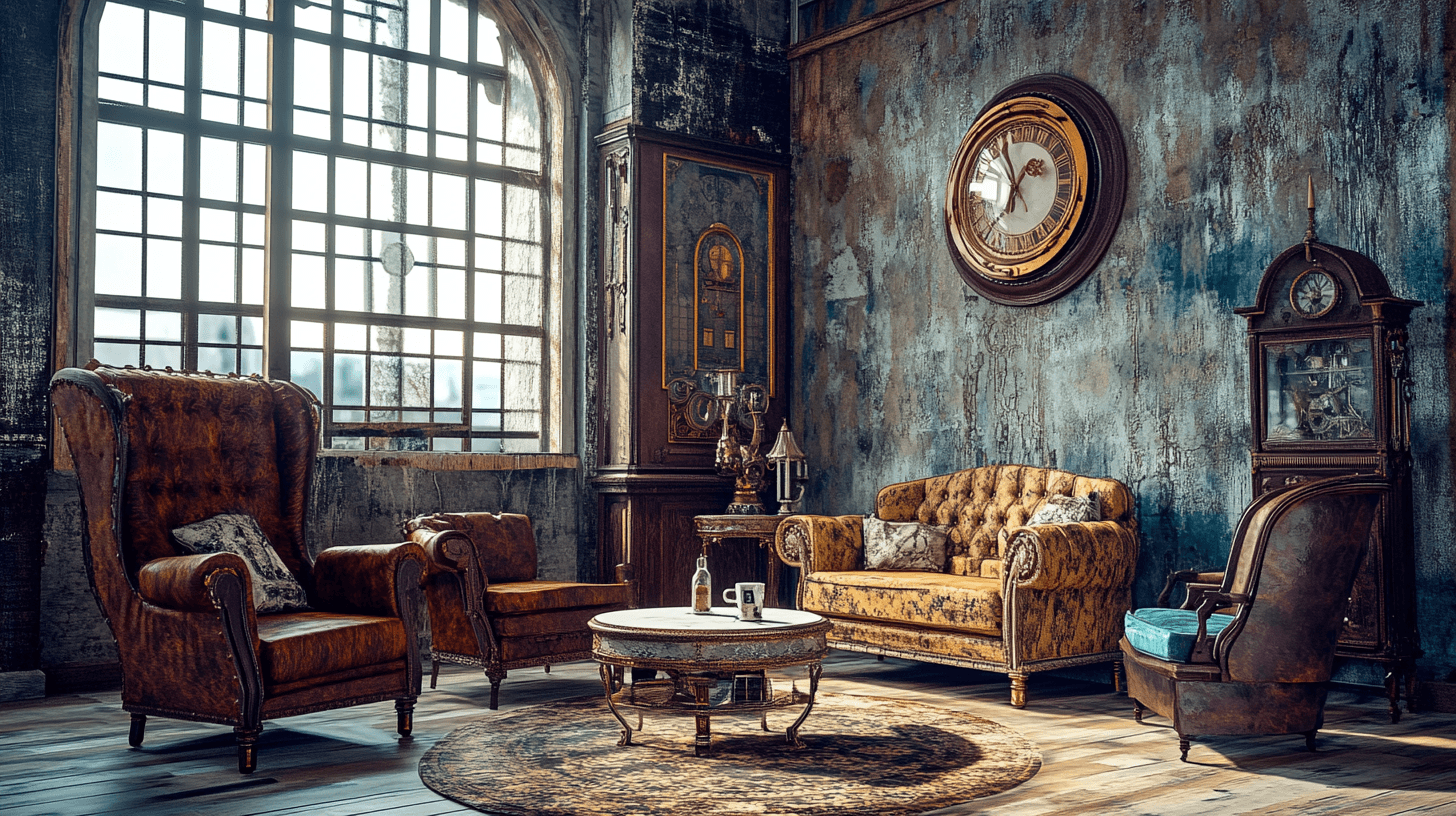 Meubles de style Steampunk : Fonctionnalité rencontre Nostalgie