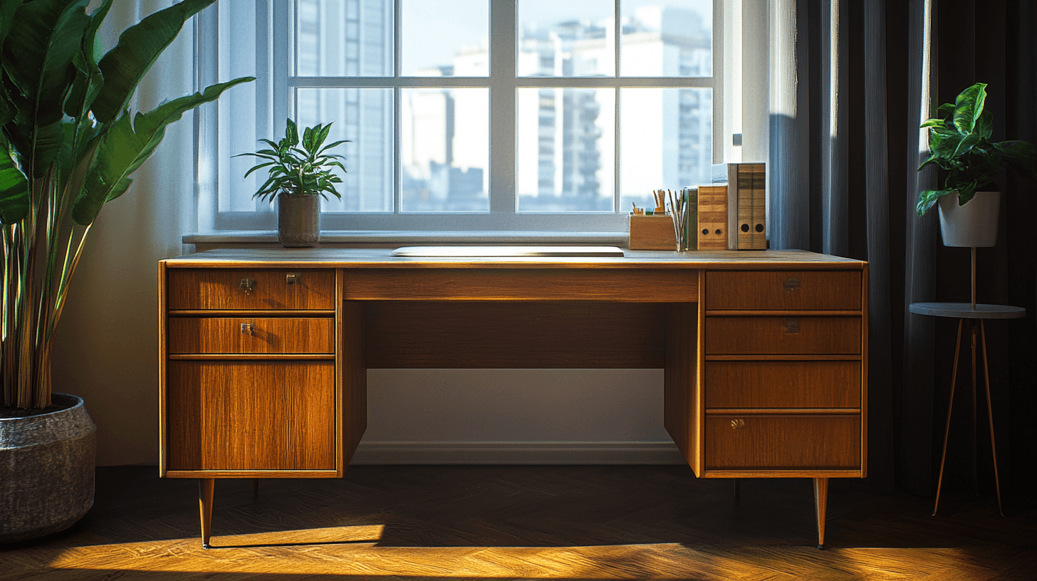Bureaux au design vintage : la nostalgie rencontre la fonctionnalité