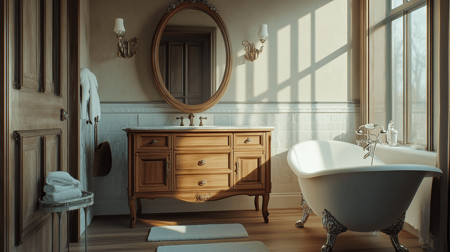 Meubles de style vintage : La base pour votre salle de bain