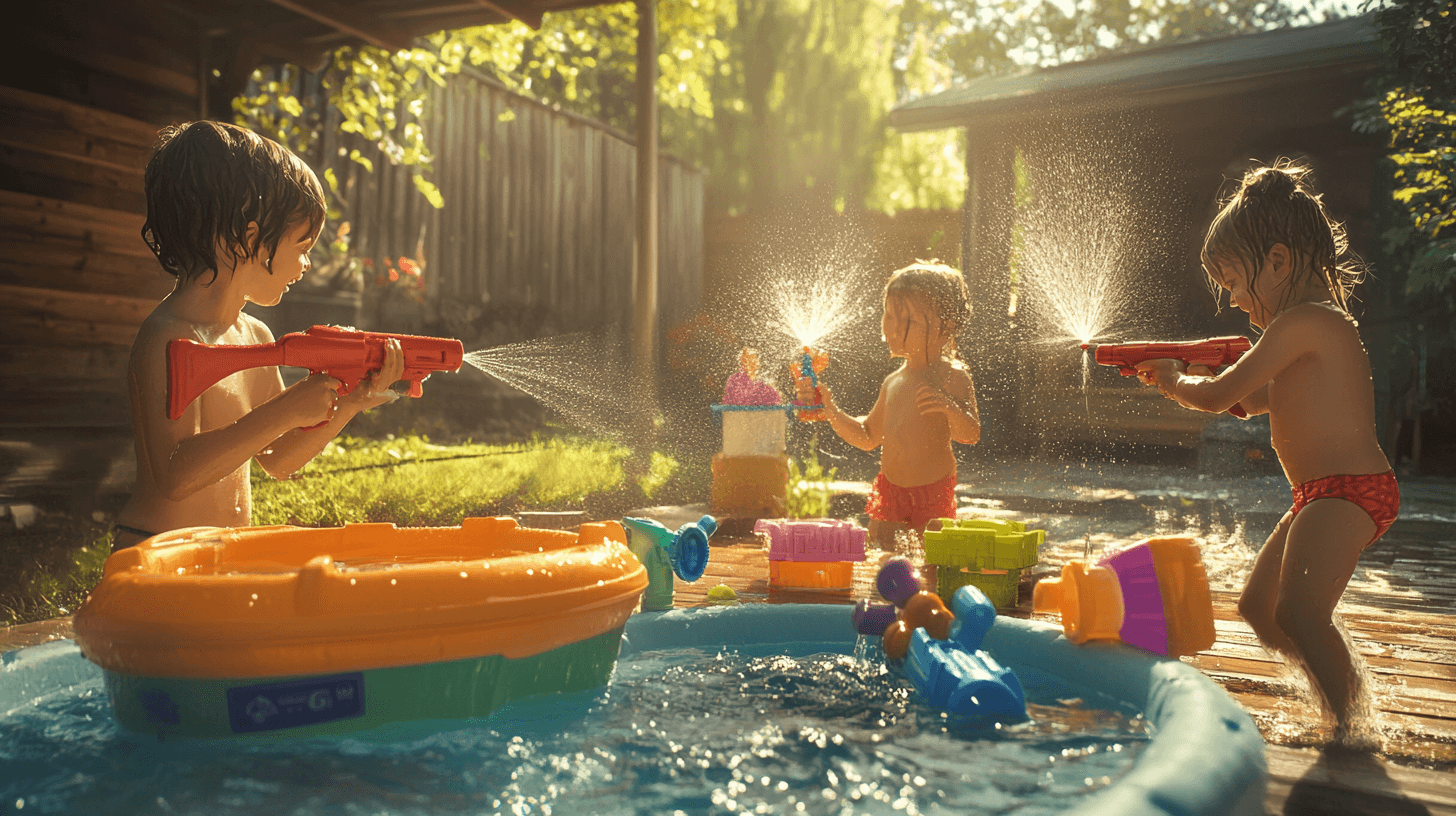 Jouets aquatiques : Rafraîchissement et plaisir par temps chaud
