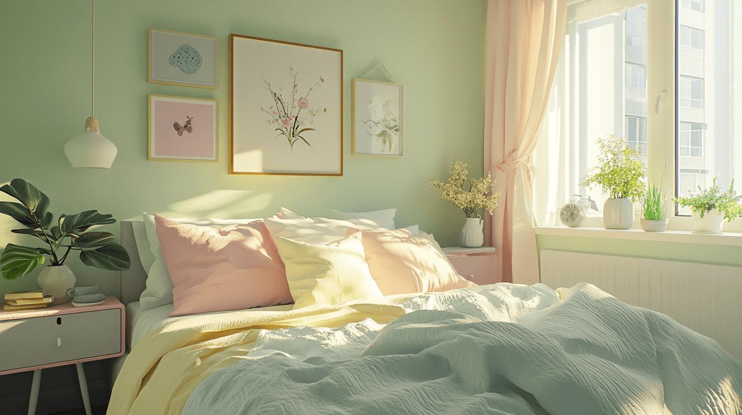 Meubles de chambre à coucher aux couleurs pastel : Pour une nuit de sommeil paisible