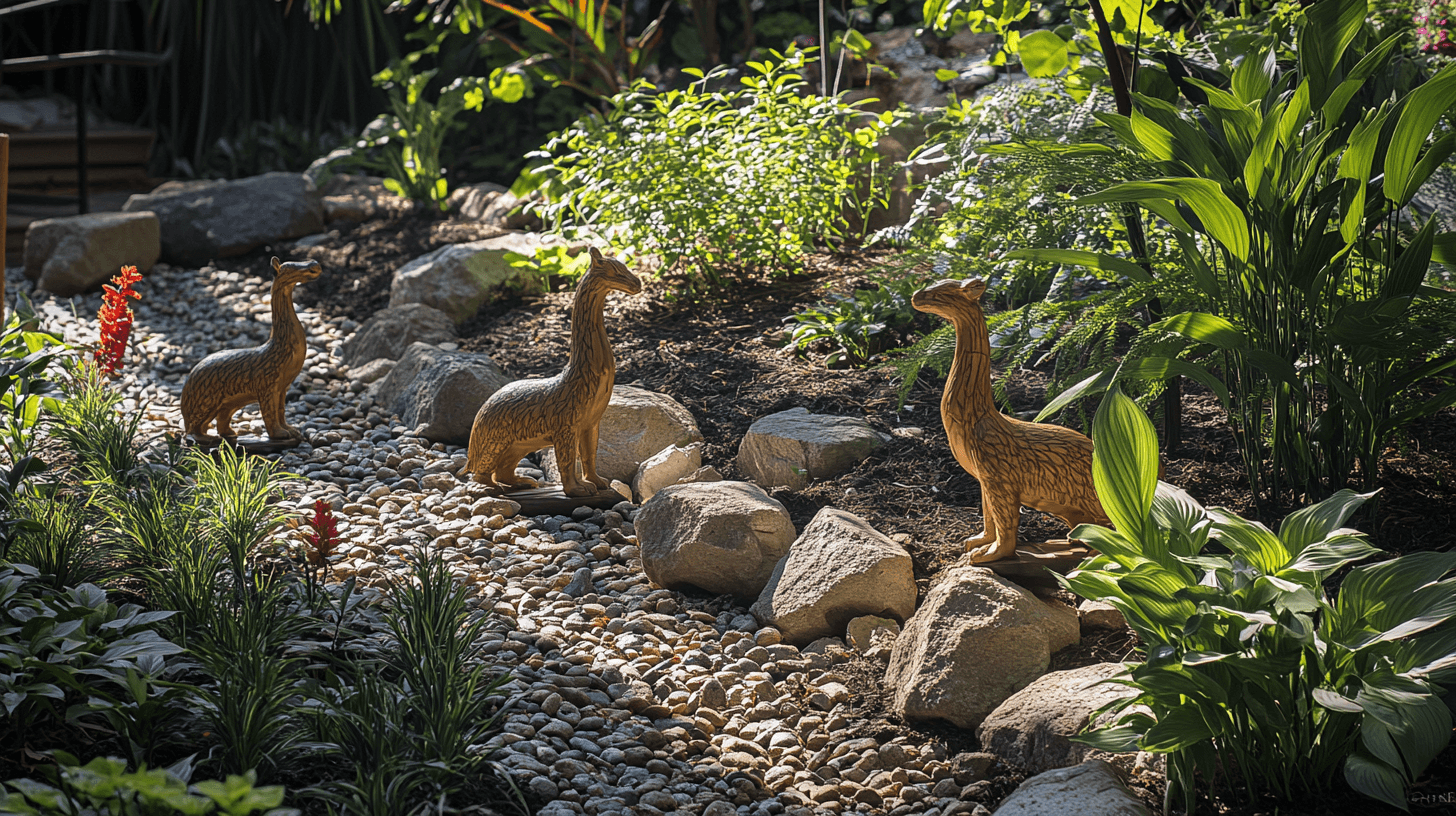 Conseils de placement pour les statues de jardin