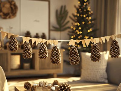 Décoration de Noël : Idées durables pour les fêtes