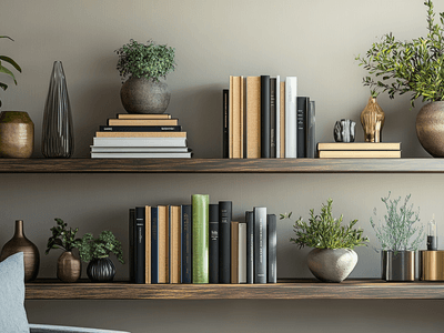 Décoration pour étagères : Ainsi vous arrangez avec style