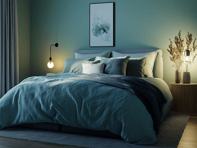 Conception des couleurs dans la chambre : Tons apaisants pour un meilleur sommeil