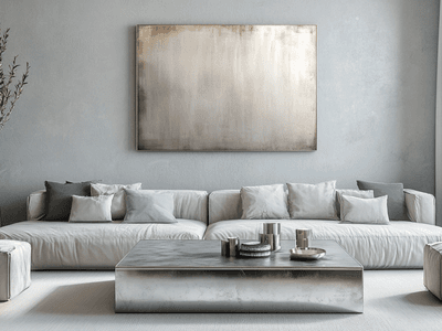 Le zinc comme élément de décoration : Élégance froide dans la pièce