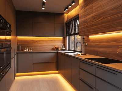 Cuisine moderne avec bois : allier chaleur et style