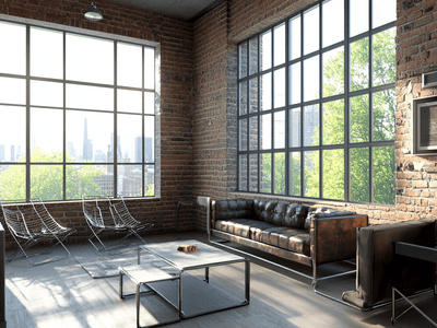 Industriel urbain : le style métropolitain pour la maison