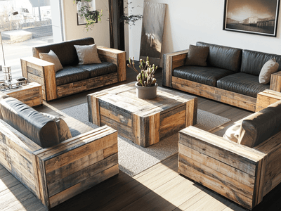 Bois ancien comme matériau de mobilier : durabilité et style