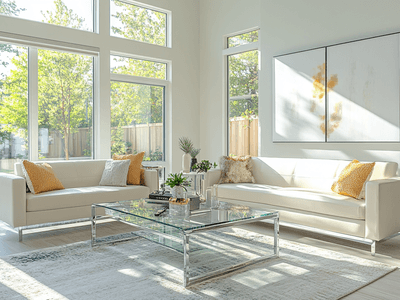 Le verre comme élément de design : transparence et légèreté