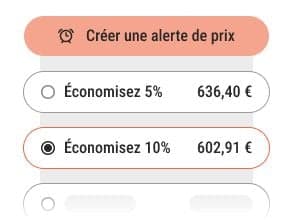 Alerte de prix sur meubles.fr