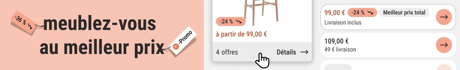 Meublez-vous au meilleur prix avec meubles.fr